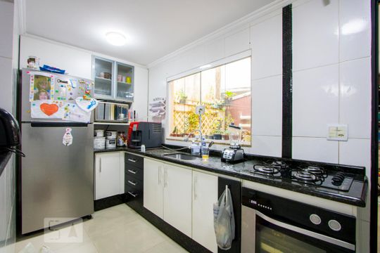 Cozinha de casa à venda com 3 quartos, 150m² em Centro, Santo André