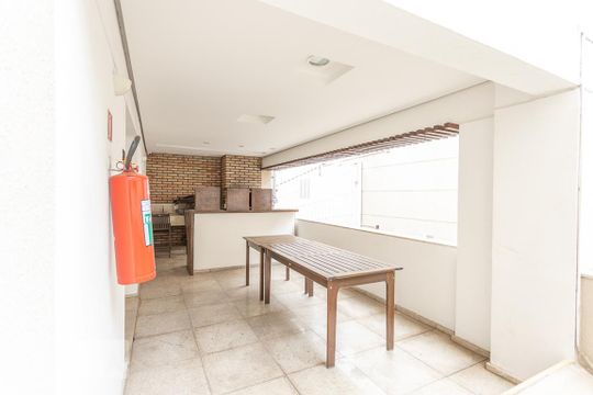 Área comum - Churrasqueira de apartamento para alugar com 2 quartos, 58m² em Barra Funda, São Paulo