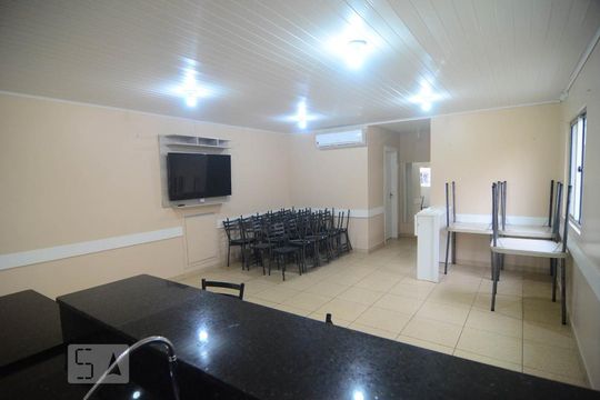 Área comum - Salão de festas de apartamento à venda com 2 quartos, 42m² em Estância Velha, Canoas
