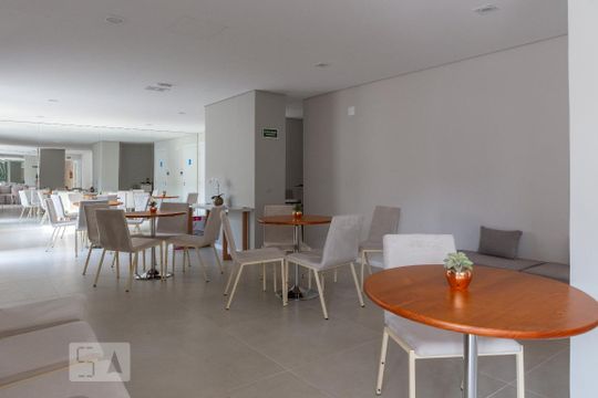 Área comum - Salão de festas de apartamento à venda com 1 quarto, 29m² em Parque Industrial Tomas Edson, São Paulo