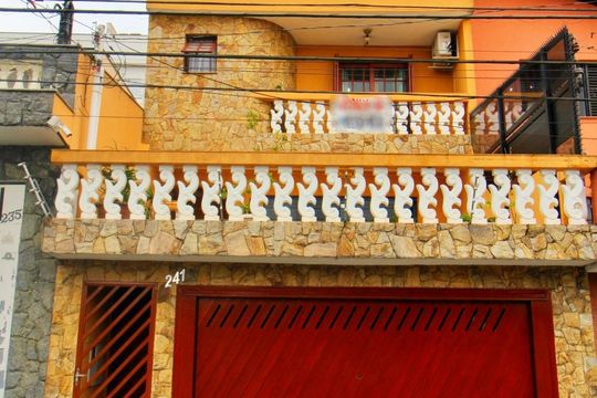 Fachada de casa à venda com 2 quartos, 193m² em Jardim Alvorada, Santo André