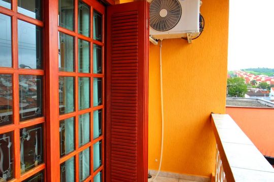 Varanda da Suíte de casa à venda com 2 quartos, 193m² em Jardim Alvorada, Santo André