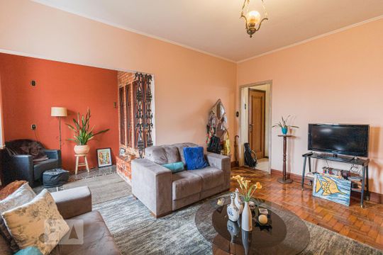 Sala de apartamento à venda com 3 quartos, 85m² em São Geraldo, Porto Alegre