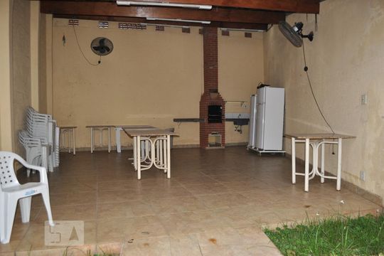 Salão de festa - Churrasqueira de casa de condomínio para alugar com 2 quartos, 60m² em Vila Guarani (zona Sul), São Paulo