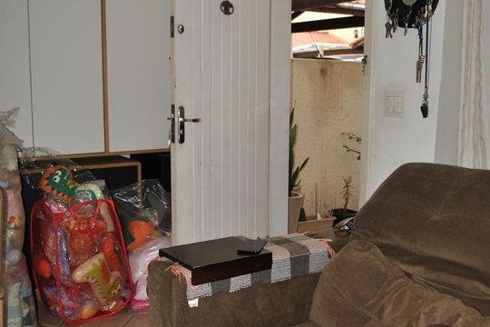 Sala de casa de condomínio para alugar com 2 quartos, 60m² em Vila Guarani (zona Sul), São Paulo