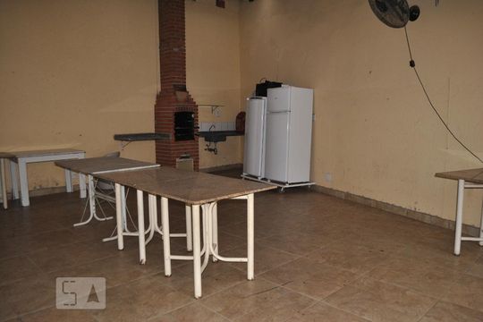 Salão de festa - Churrasqueira de casa de condomínio para alugar com 2 quartos, 60m² em Vila Guarani (zona Sul), São Paulo