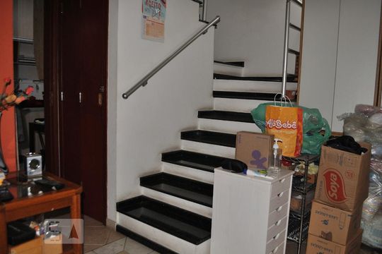 Sala de casa de condomínio para alugar com 2 quartos, 60m² em Vila Guarani (zona Sul), São Paulo