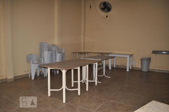 Salão de festa - Churrasqueira de casa de condomínio para alugar com 2 quartos, 60m² em Vila Guarani (zona Sul), São Paulo