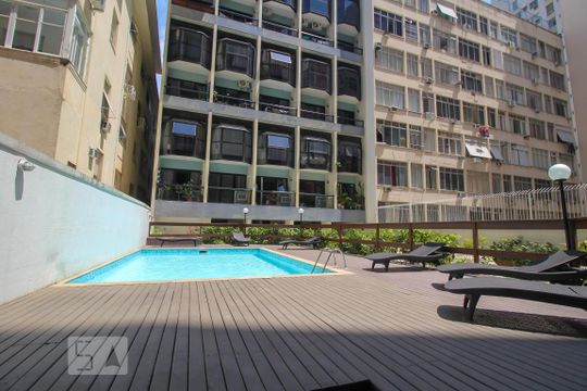 Área comum - Piscina de apartamento à venda com 2 quartos, 110m² em Flamengo, Rio de Janeiro