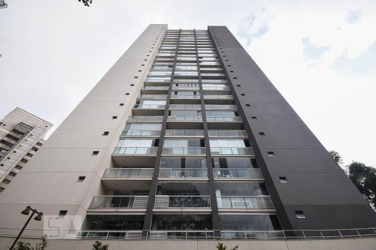 Fachada de kitnet/studio para alugar com 1 quarto, 37m² em Real Parque, São Paulo