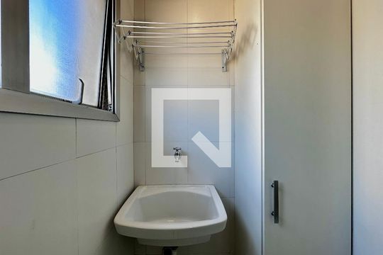Área de Serviço de apartamento à venda com 1 quarto, 47m² em Vila Congonhas, São Paulo