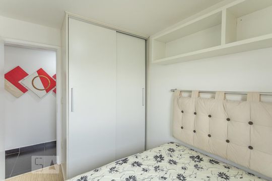 Quarto de apartamento para alugar com 2 quartos, 53m² em Barra Funda, São Paulo