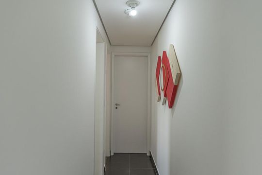 Corredor de apartamento para alugar com 2 quartos, 53m² em Barra Funda, São Paulo