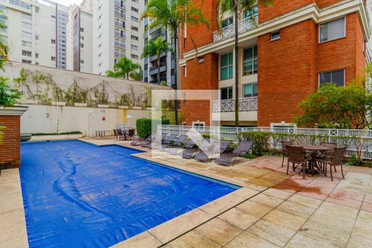 Área comum - Piscina de apartamento para alugar com 1 quarto, 65m² em Paraíso, São Paulo