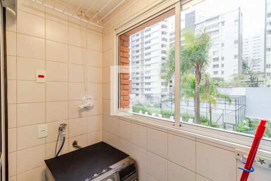 Área de Serviço de apartamento para alugar com 1 quarto, 65m² em Paraíso, São Paulo