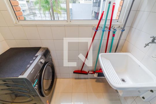 Área de Serviço de apartamento para alugar com 1 quarto, 65m² em Paraíso, São Paulo
