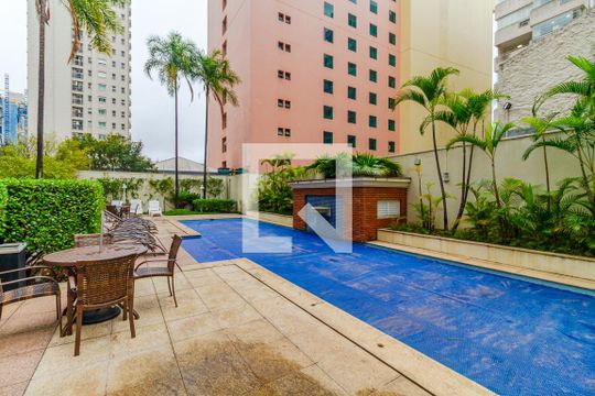 Área comum - Piscina de apartamento para alugar com 1 quarto, 65m² em Paraíso, São Paulo