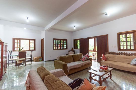 Sala de casa à venda com 5 quartos, 391m² em Itanhangá, Rio de Janeiro