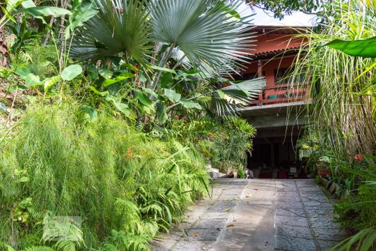 Fachada de casa à venda com 5 quartos, 391m² em Itanhangá, Rio de Janeiro
