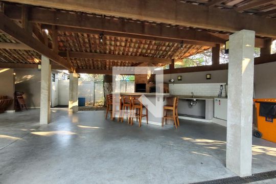 Área comum - Churrasqueira de apartamento para alugar com 1 quarto, 37m² em Anil, Rio de Janeiro