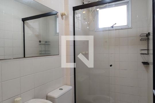 Banheiro Social de apartamento para alugar com 1 quarto, 37m² em Anil, Rio de Janeiro
