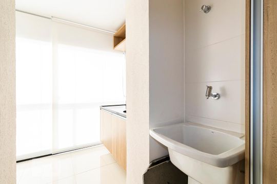 Área de serviço de apartamento para alugar com 1 quarto, 49m² em Vila Mariana, São Paulo