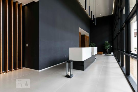 Área comum - Hall social de apartamento para alugar com 1 quarto, 49m² em Vila Mariana, São Paulo