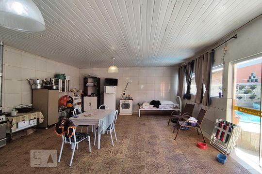 Espaço Gourmet de casa à venda com 3 quartos, 180m² em Harmonia, Canoas