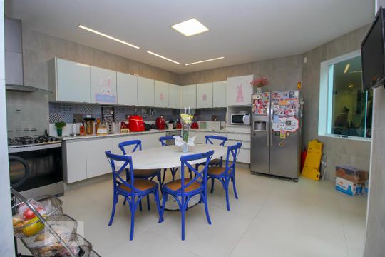 Cozinha - Armários de casa para alugar com 6 quartos, 590m² em Humaitá, Rio de Janeiro