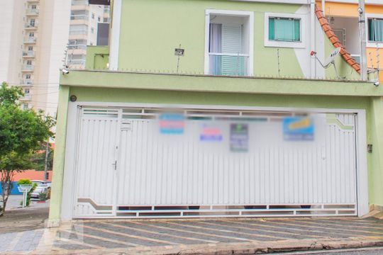 Fachada de casa à venda com 4 quartos, 180m² em Vila Leopoldina, Santo André