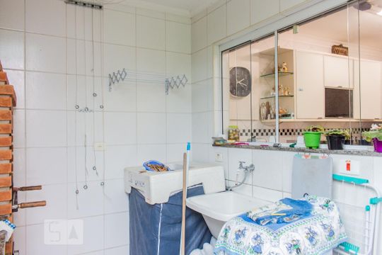 Área de Serviço de casa à venda com 4 quartos, 180m² em Vila Leopoldina, Santo André