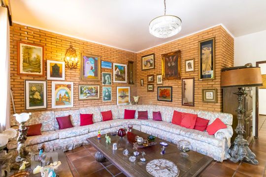 Sala de casa à venda com 3 quartos, 273m² em Jardim Nossa Senhora Auxiliadora, Campinas