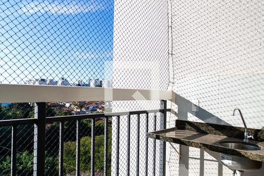 Varanda da Sala de apartamento para alugar com 2 quartos, 56m² em Jardim São Carlos, Sorocaba