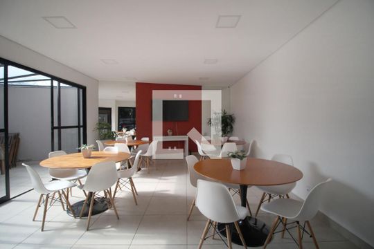 Área comum - Salão de festas de apartamento para alugar com 2 quartos, 56m² em Jardim São Carlos, Sorocaba