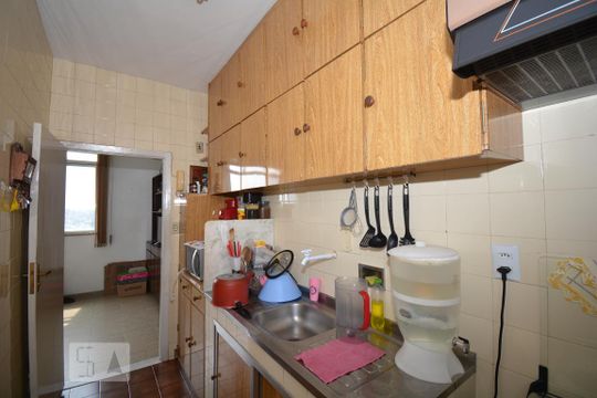 Cozinha e Área de Serviço de apartamento à venda com 3 quartos, 72m² em Méier, Rio de Janeiro