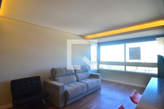 Sala de apartamento à venda com 2 quartos, 80m² em Centro, Canoas