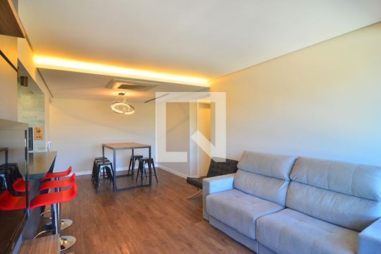 Sala de apartamento à venda com 2 quartos, 80m² em Centro, Canoas