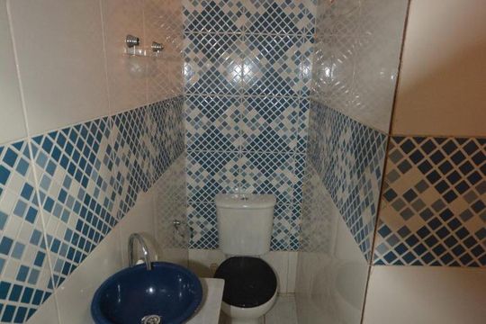 Banheiro do Quarto 3 - Suíte de apartamento à venda com 2 quartos, 77m² em Glória, Rio de Janeiro