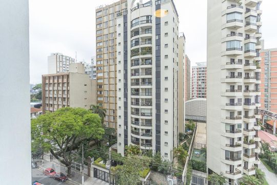 Vista Varanda Sala de apartamento para alugar com 2 quartos, 63m² em Perdizes, São Paulo