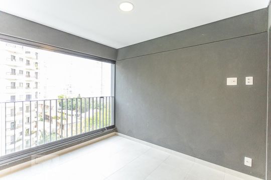 Varanda Sala de apartamento para alugar com 2 quartos, 63m² em Perdizes, São Paulo