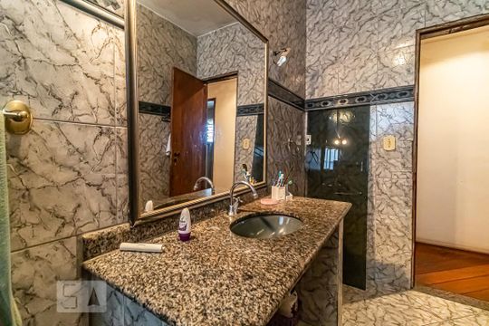 Banheiro SoBanheiro Socialcial de apartamento à venda com 3 quartos, 173m² em Curicica, Rio de Janeiro