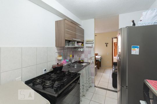 Cozinha e Área de Serviço de apartamento à venda com 2 quartos, 44m² em Estácio, Rio de Janeiro