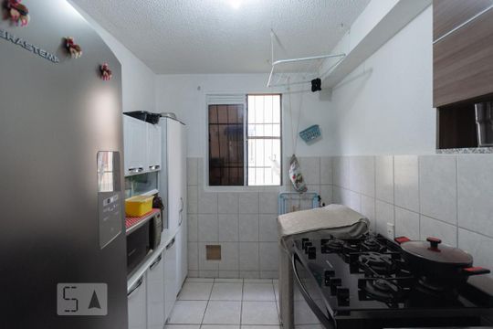 Cozinha e Área de Serviço de apartamento à venda com 2 quartos, 44m² em Estácio, Rio de Janeiro