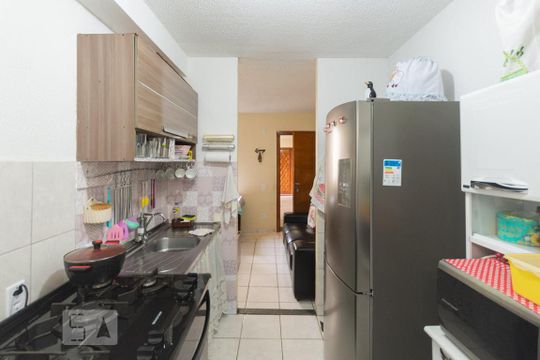 Cozinha e Área de Serviço de apartamento à venda com 2 quartos, 44m² em Estácio, Rio de Janeiro