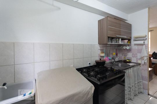 Cozinha e Área de Serviço de apartamento à venda com 2 quartos, 44m² em Estácio, Rio de Janeiro