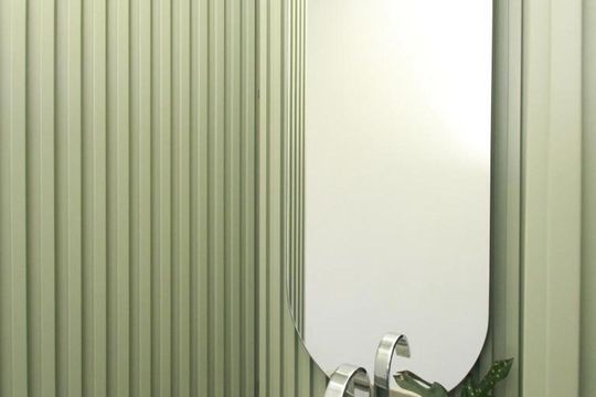 Lavabo de kitnet/studio para alugar com 1 quarto, 28m² em Botafogo, Rio de Janeiro