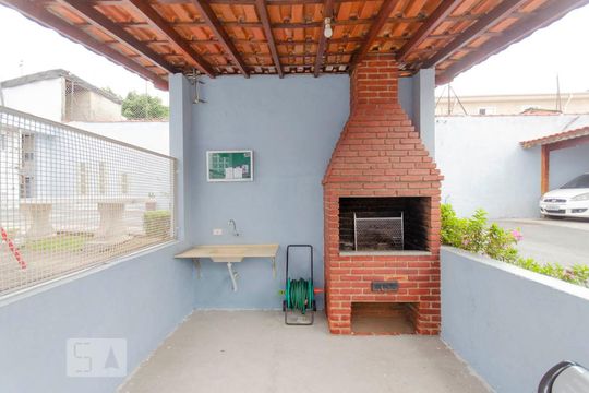Área Comum - Churrasqueira de casa de condomínio à venda com 2 quartos, 83m² em Vila Paranaguá, São Paulo