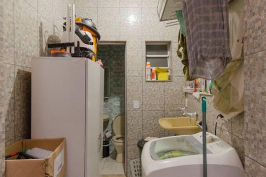 Área de Serviço de casa de condomínio à venda com 2 quartos, 83m² em Vila Paranaguá, São Paulo