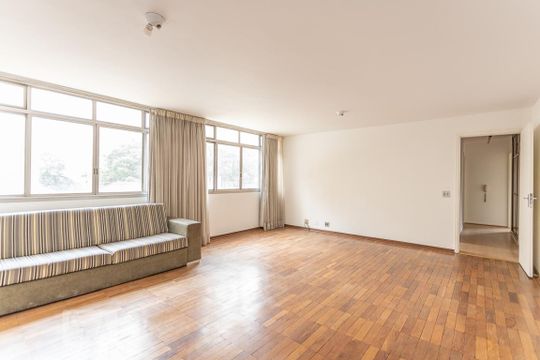 Sala de apartamento à venda com 3 quartos, 132m² em Perdizes, São Paulo