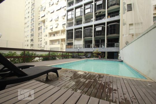 Área comum - Piscina de apartamento à venda com 2 quartos, 70m² em Flamengo, Rio de Janeiro